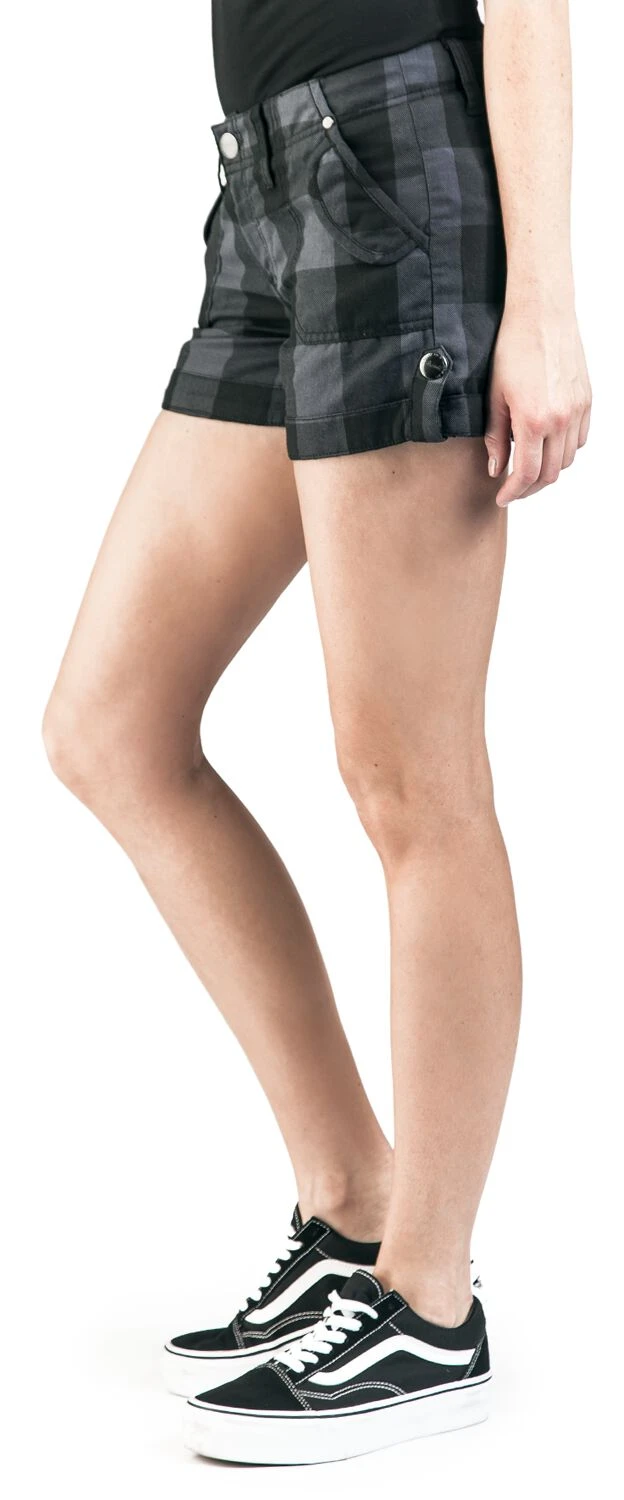 "Santiago Hot Pants" Hot Pants Black-grey By Brandit - Image 5