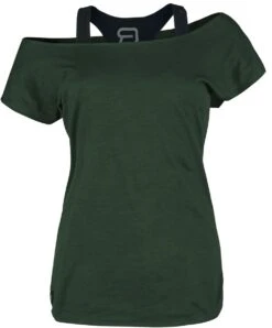 "When The Heart Rules The Mind" T-Shirt Green By RED By EMP