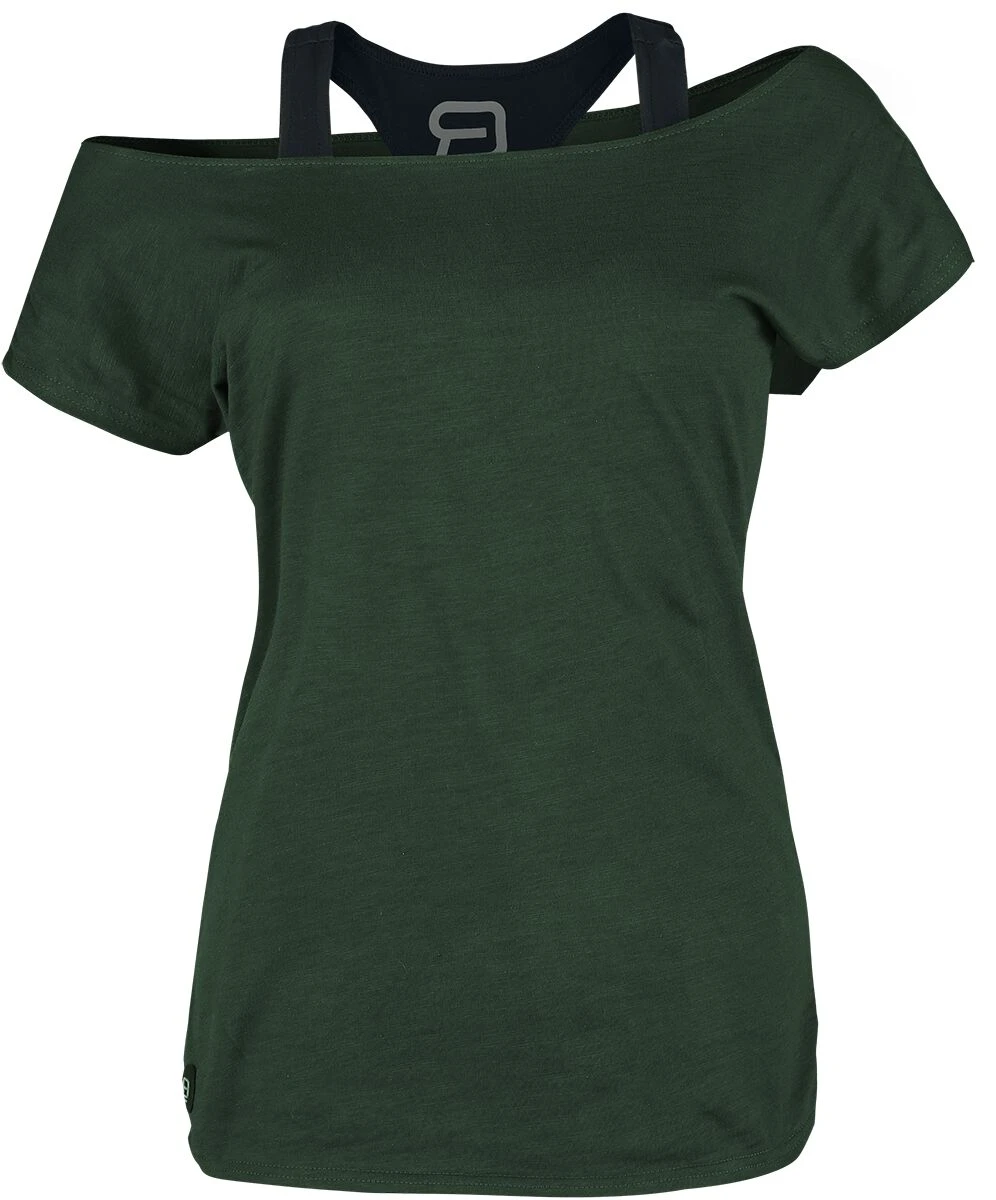 "When The Heart Rules The Mind" T-Shirt Green By RED By EMP