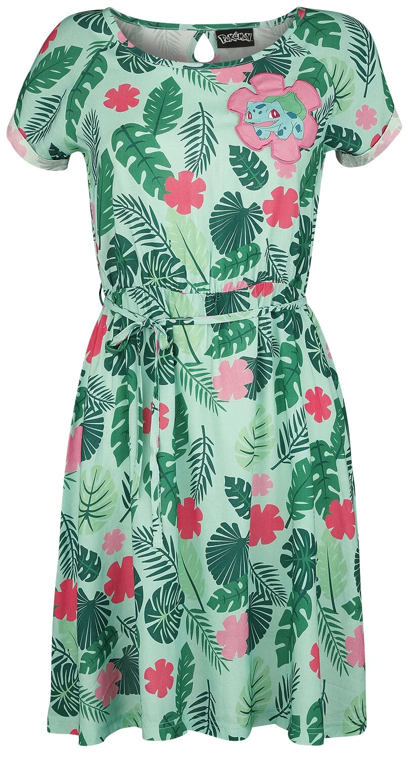 "Bulbasaur" Short Dress Multicolour By Pokémon