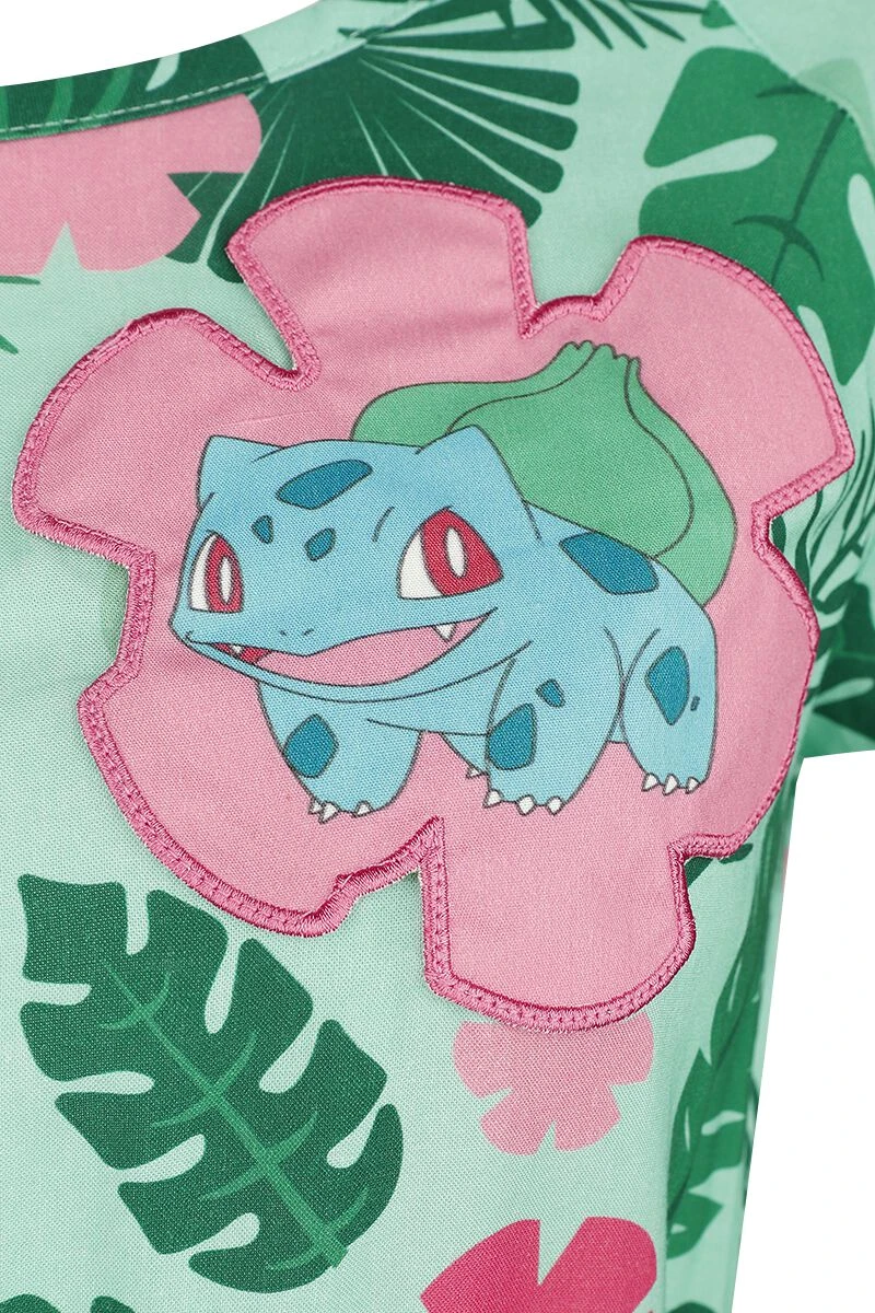 "Bulbasaur" Short Dress Multicolour By Pokémon - Image 3
