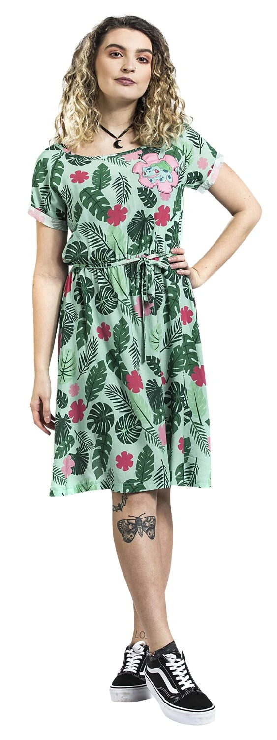 "Bulbasaur" Short Dress Multicolour By Pokémon - Image 4