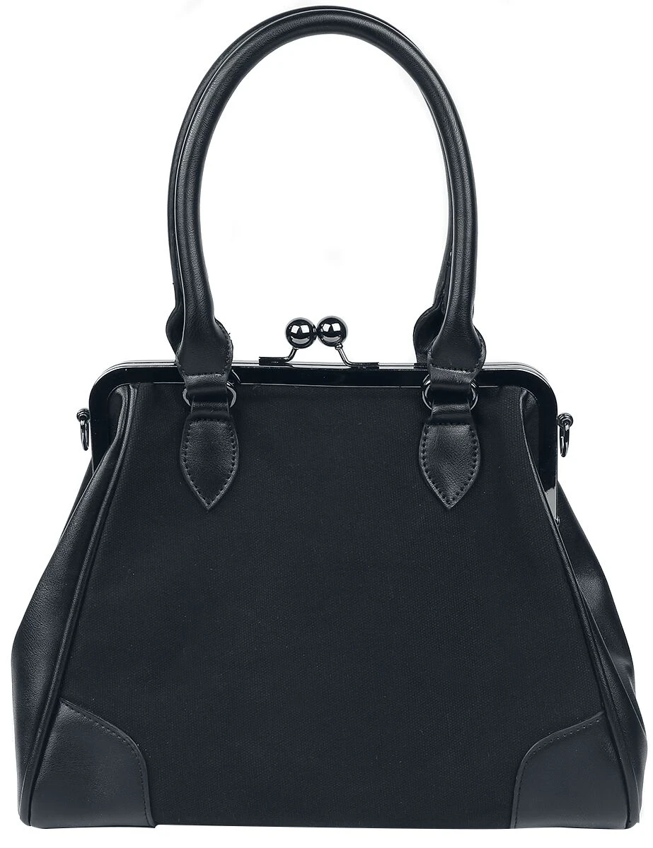"Pentagram" Handbag Black By Banned Alternative - Image 3
