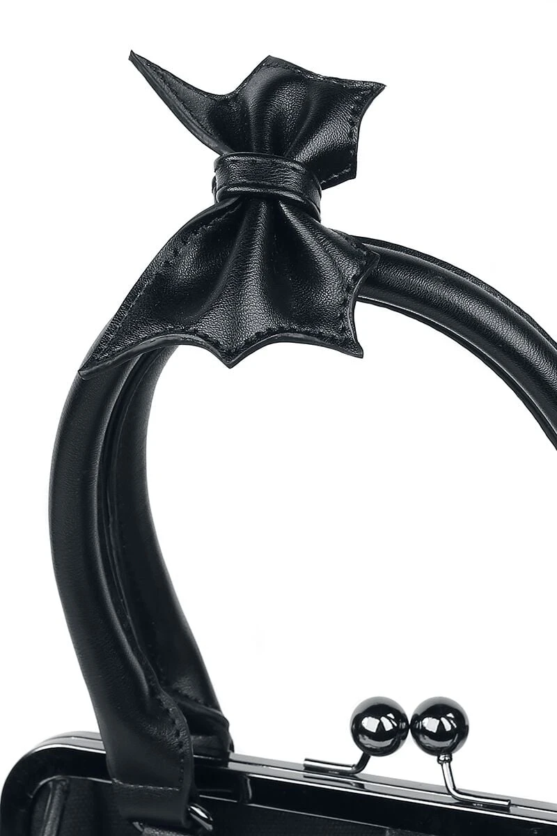 "Pentagram" Handbag Black By Banned Alternative - Image 5