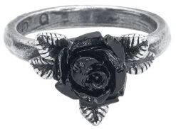 "Token Of Love" Ring Silver-coloured By Alchemy Gothic