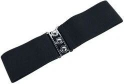 "Retro" Belt Black By Hell Bunny