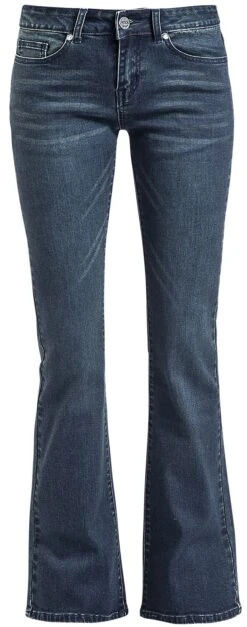 "Grace - Dark Blue Jeans With Flare" Jeans Blue By Black Premium By EMP