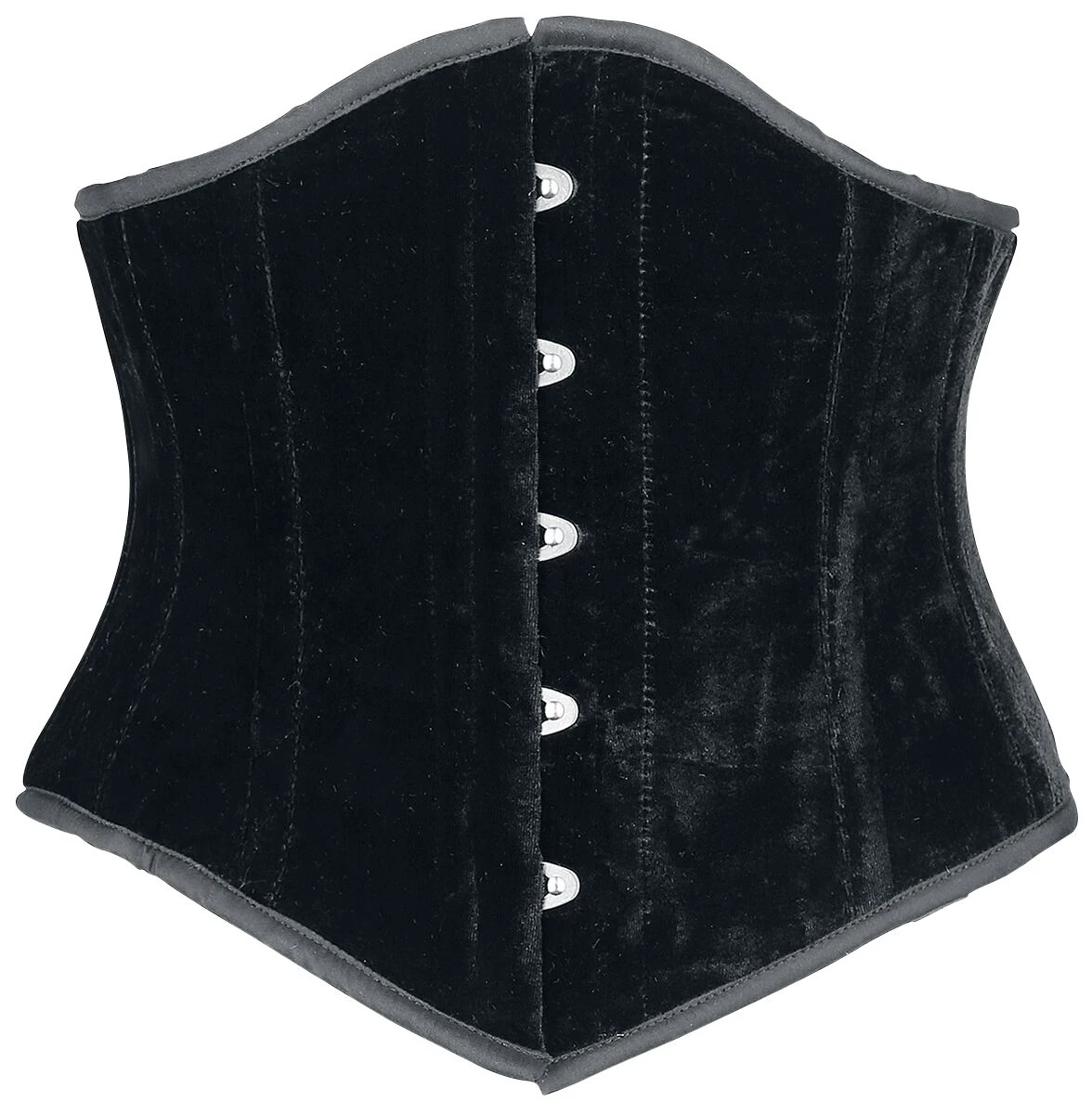 "Sexy Waspie Waist Cincher" Underbust Corsage Black By Burleska
