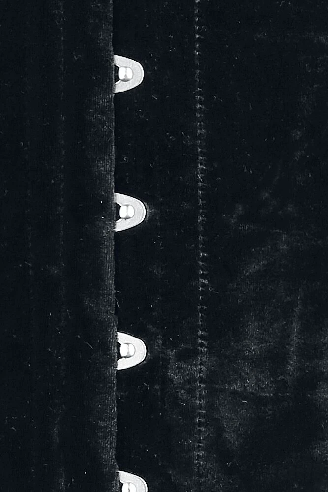 "Sexy Waspie Waist Cincher" Underbust Corsage Black By Burleska - Image 3