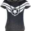 "Star" T-Shirt Blue By Captain America