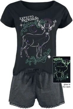 "Expecto Patronum" Pyjama Black-grey By Harry Potter