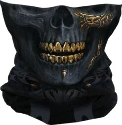 "Black Gold" Loop Scarf Multicolour By Spiral