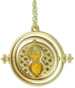 "Time Turner 3D" Keyring Pendant Gold-coloured By Harry Potter