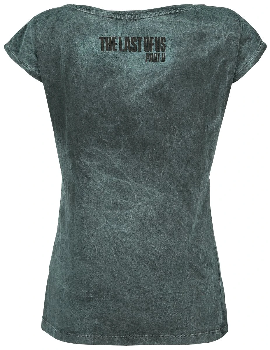"Part 2 - Ellie" T-Shirt Blue By The Last Of Us - Image 2