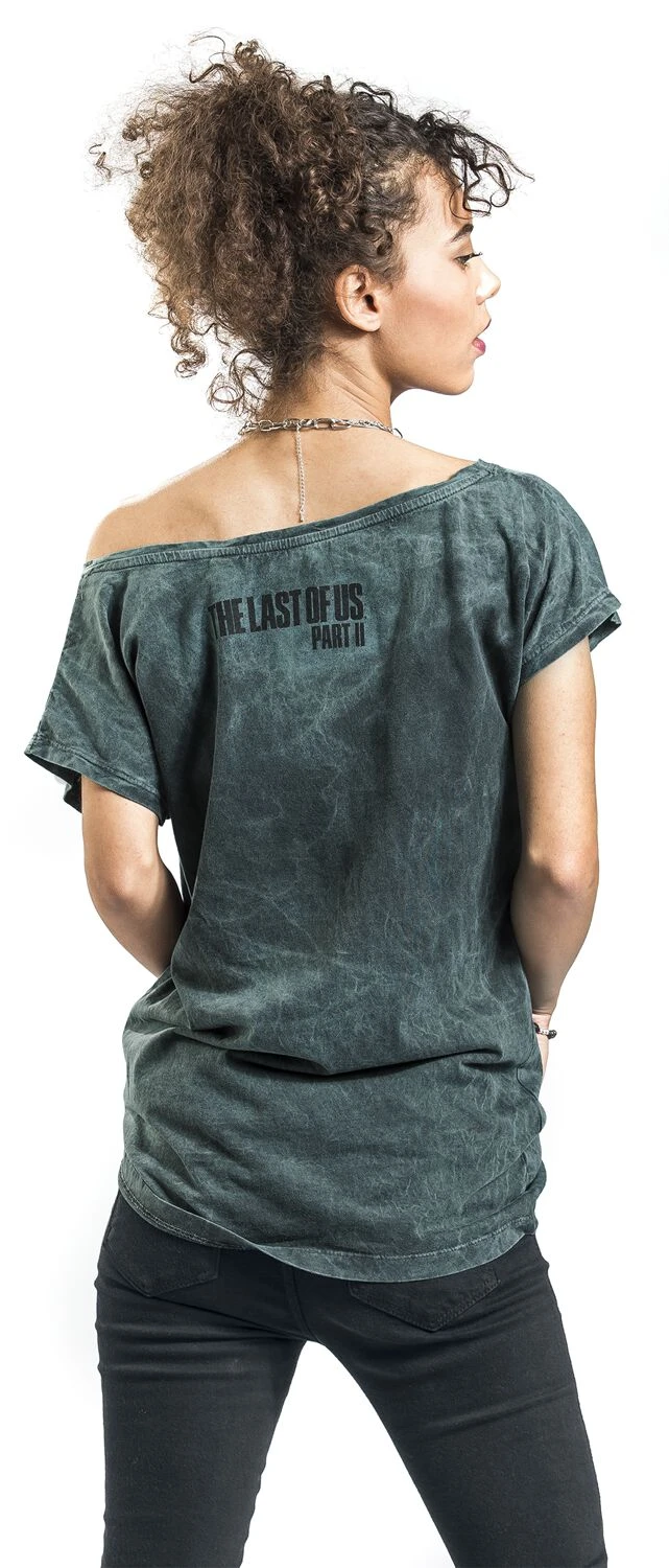 "Part 2 - Ellie" T-Shirt Blue By The Last Of Us - Image 5