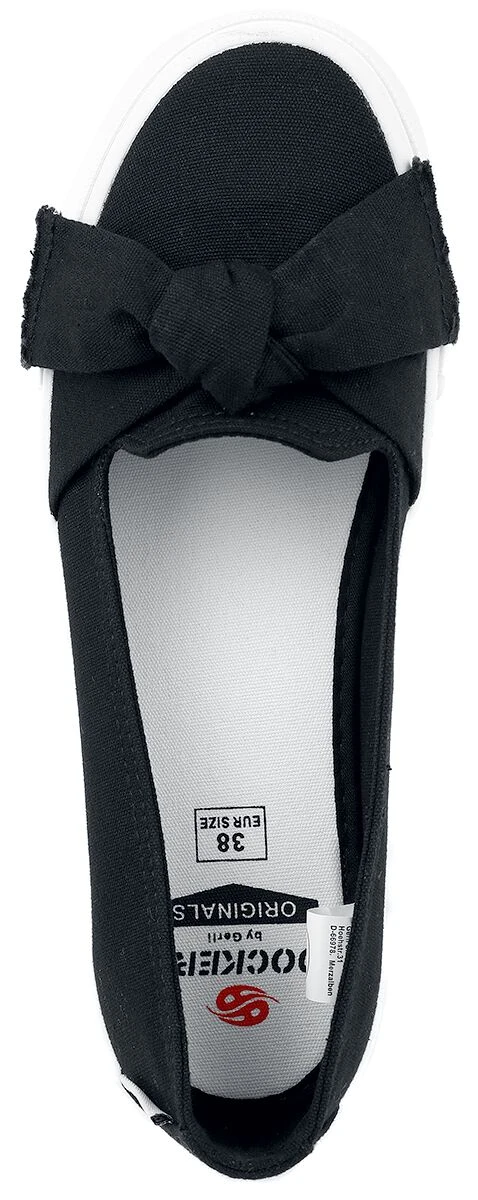 "Ballerina" Ballerinas Black By Dockers By Gerli - Image 4