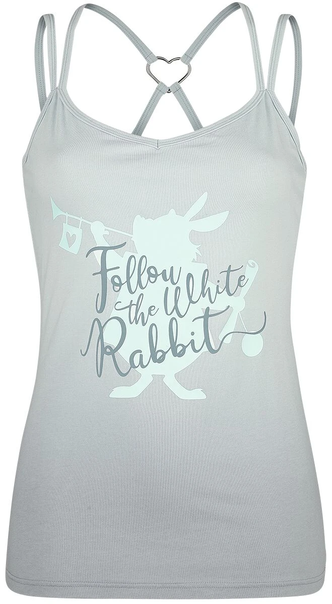 "Follow The White Rabbit" Top Multicolour By Alice In Wonderland