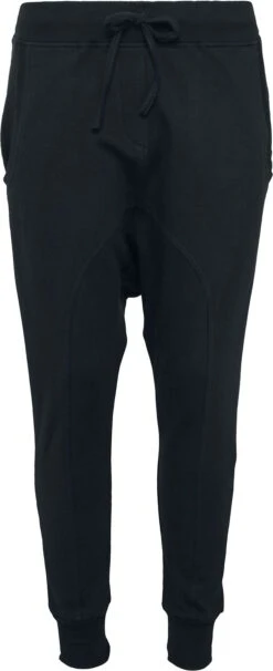 "Ladies Light Fleece Sarouel Trousers" Cargo Trousers Black By Urban Classics