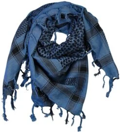 "Keffiyeh" Scarf Blue-black By Rock Daddy