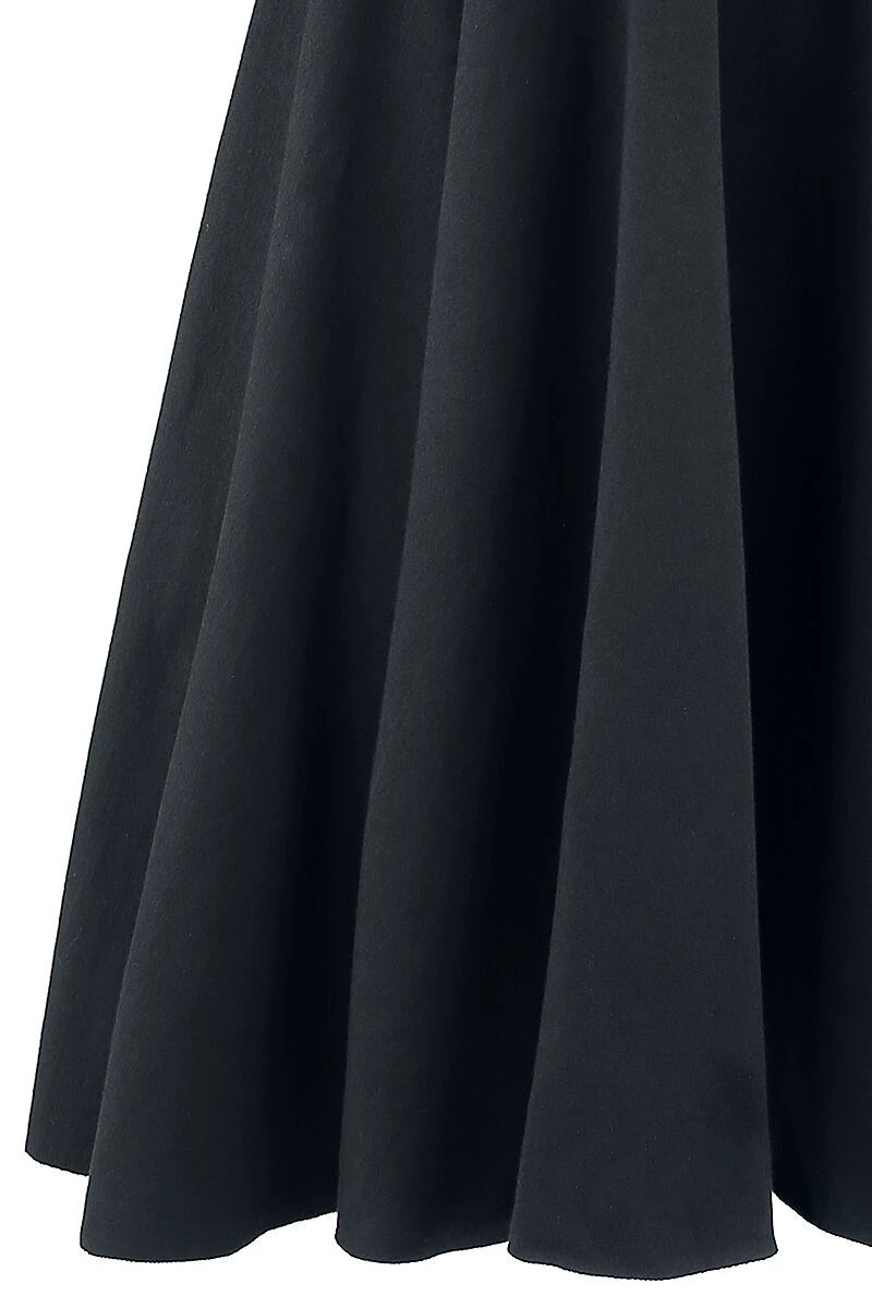 "Skeletion Lovers" Short Dress Black By Outer Vision - Image 3