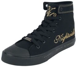 "Nightwish" Sneakers High Black By Nightwish