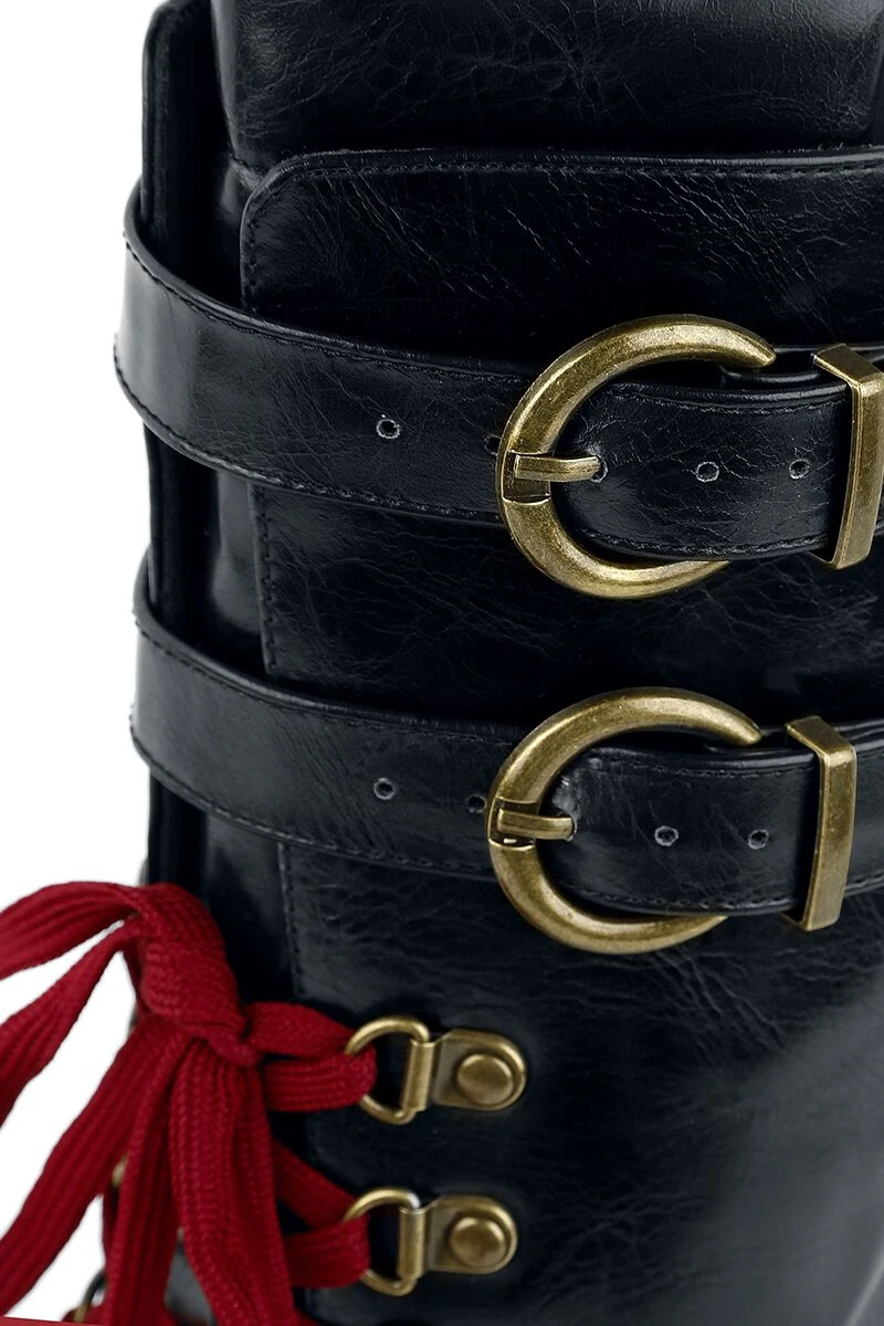 "2 - Harley Quinn" Laced Boots Black-brown By Suicide Squad - Image 6