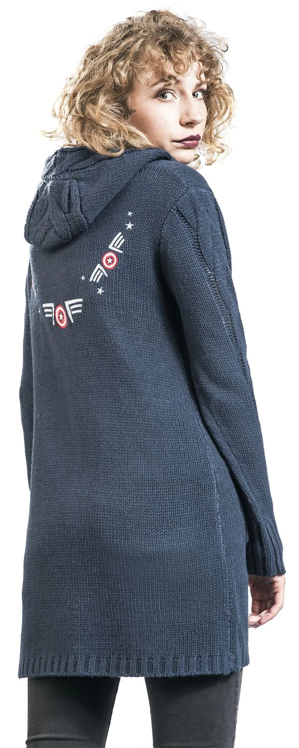 "Steve Rogers" Cardigan Blue By Captain America - Image 7