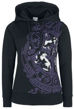 "Hogwarts Crest" Hooded Sweater Black By Harry Potter