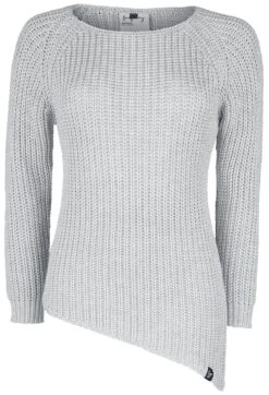 "Freda" Sweatshirt Mottled Grey By Forplay