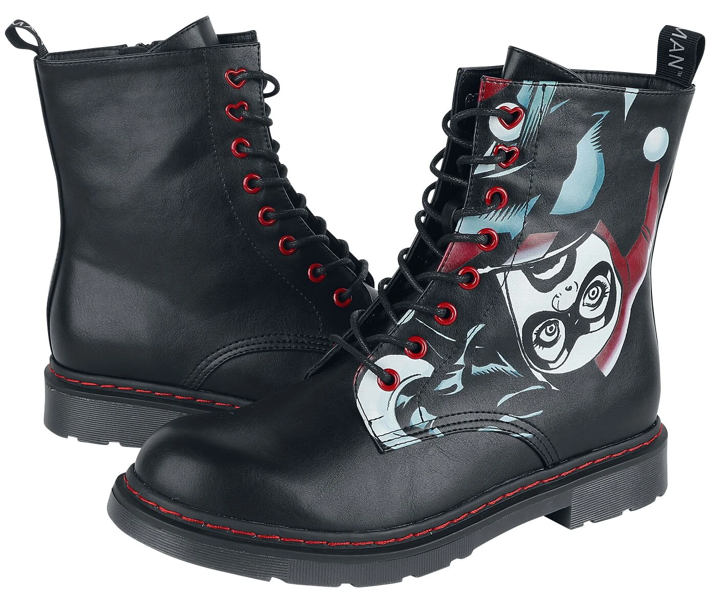 "Harley Quinn" Boots Red-black By Batman - Image 6
