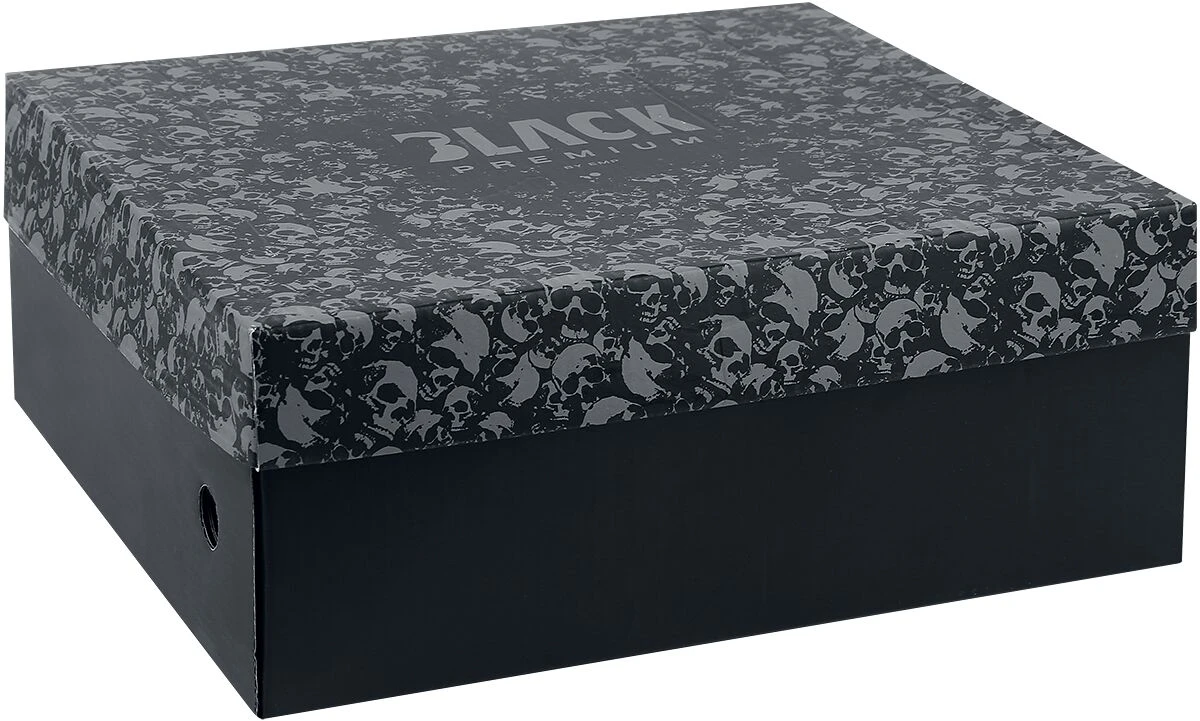 "Sneakers With Forest And Wolf Print" Sneakers High Dark Grey By Black Premium By EMP - Image 8