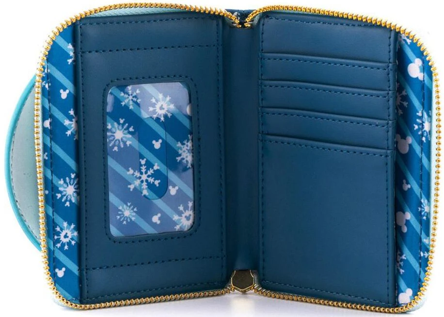 "Loungefly - Mickey & Minnie Snowman" Wallet Multicolour By Mickey Mouse - Image 5