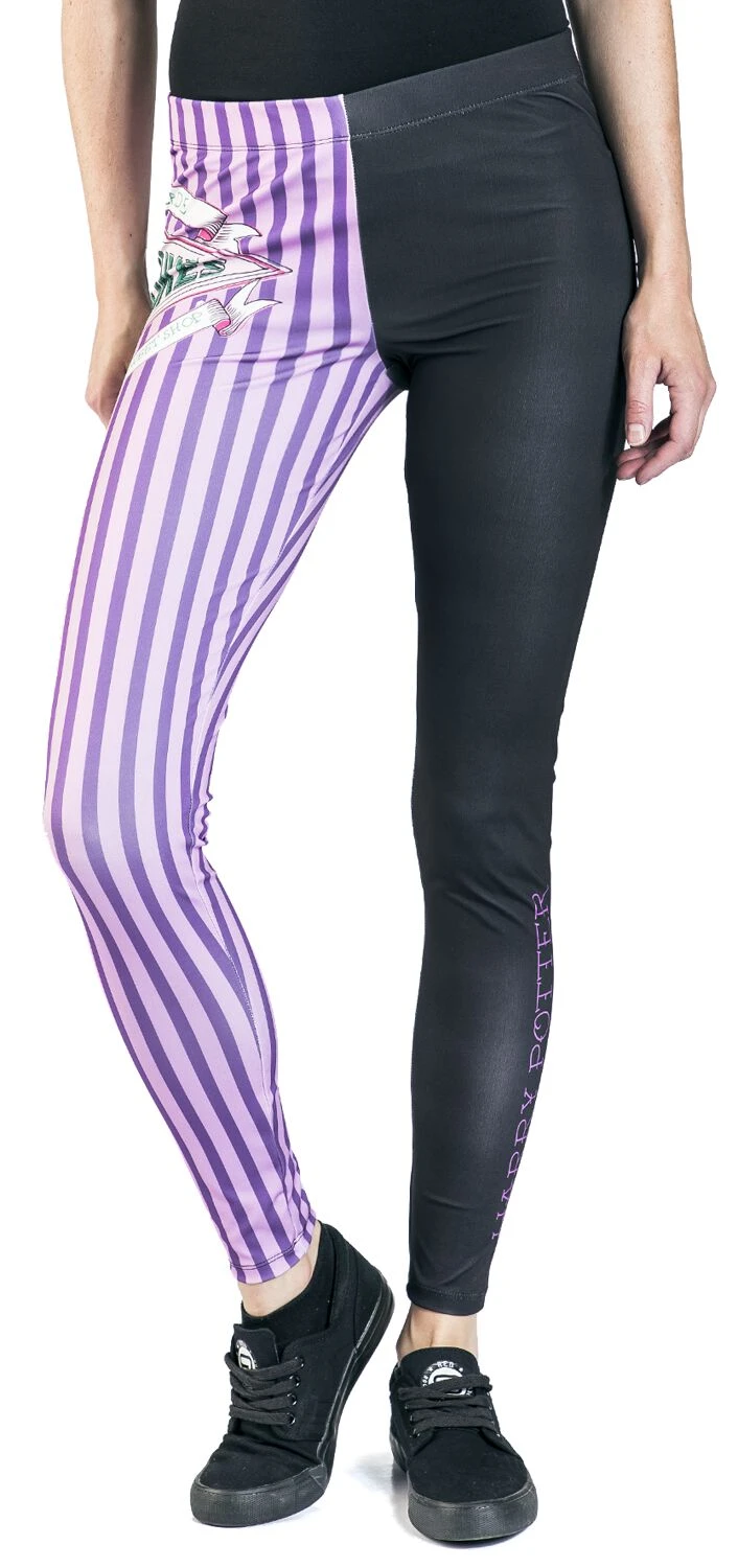 "Harry Potter - Honeydukes" Leggings Black-lilac By Harry Potter - Image 6