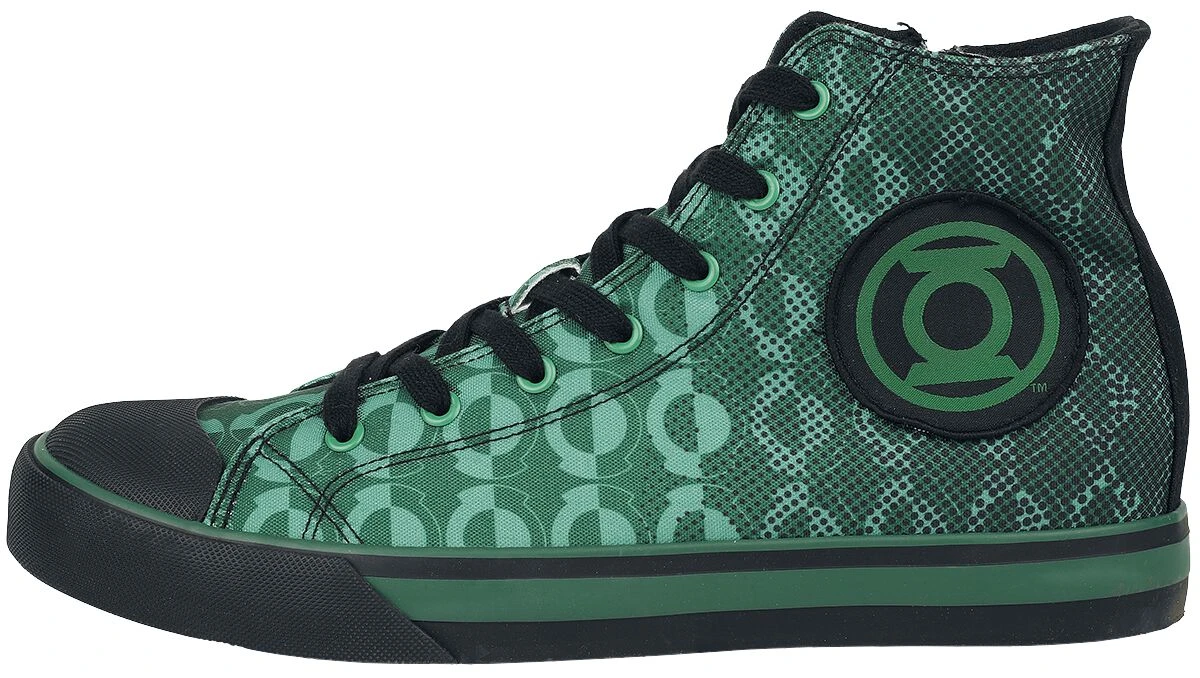 "Light Logo" Sneakers High Allover By Green Lantern - Image 4