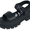 "Jojo" Sandal Black By Buffalo