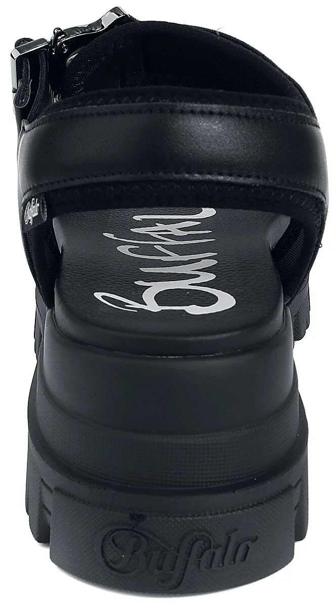 "Jojo" Sandal Black By Buffalo - Image 2