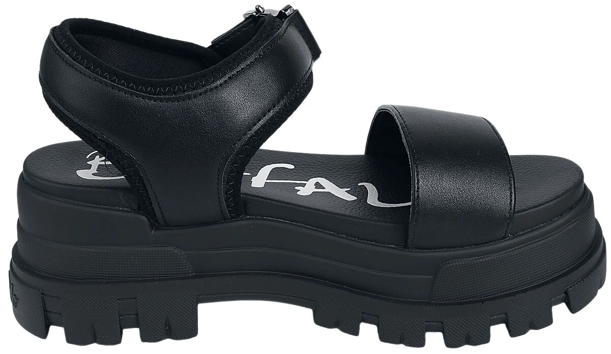 "Jojo" Sandal Black By Buffalo - Image 3