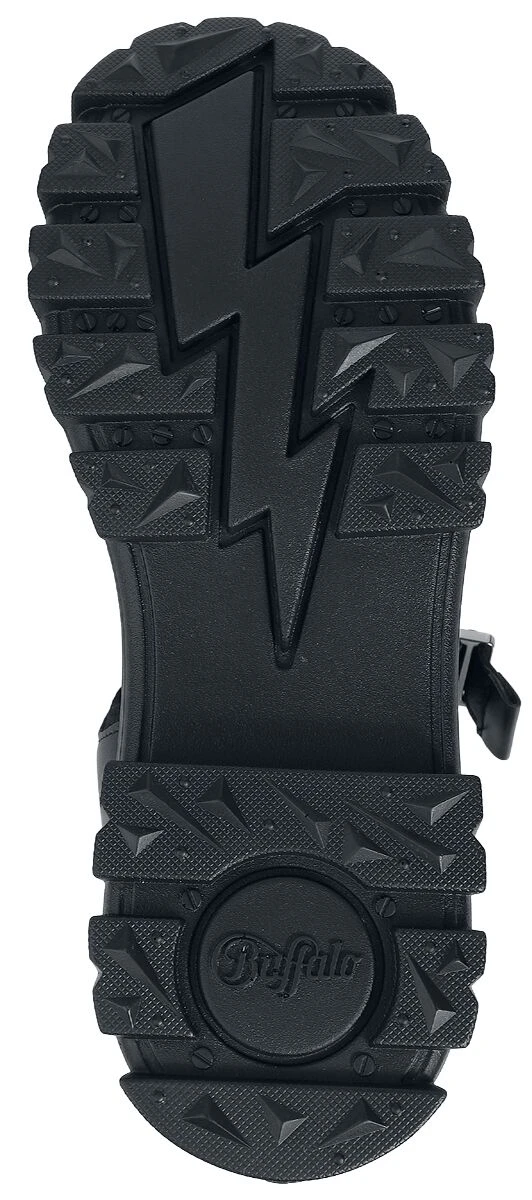 "Jojo" Sandal Black By Buffalo - Image 5