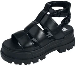 "Aspha GLD" Sandal Black By Buffalo
