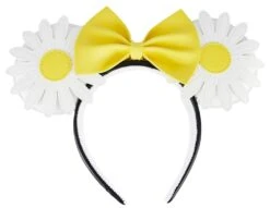 "Loungefly - Minnie Mouse And Daisy" Headband Yellow-white By Mickey Mouse