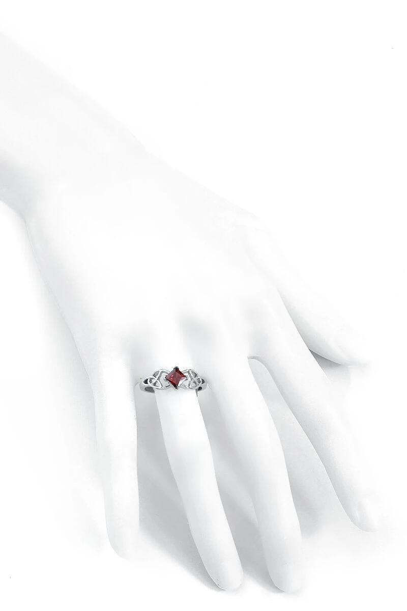 "Celtic Knot" Ring Silver-coloured By EtNox - Image 4