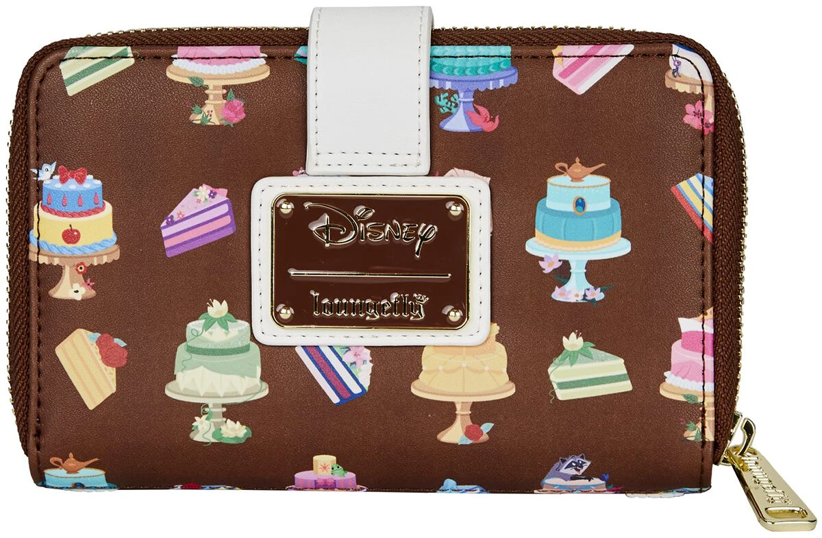 "Loungefly - Cakes" Wallet Multicolour By Disney Princess - Image 3