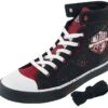 "EMP Signature Collection" Sneakers High Black By Mötley Crüe