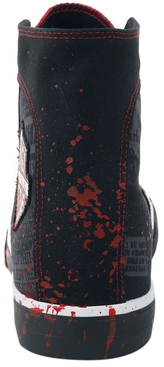 "EMP Signature Collection" Sneakers High Black By Mötley Crüe - Image 2