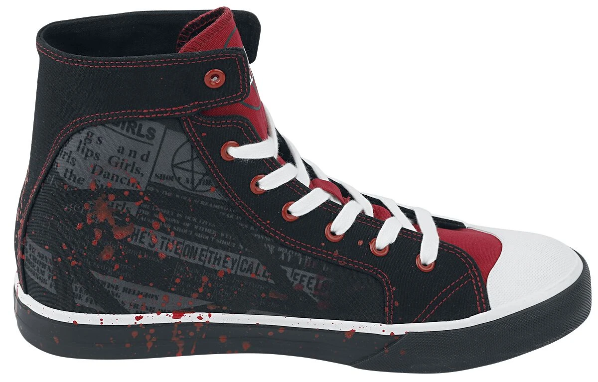 "EMP Signature Collection" Sneakers High Black By Mötley Crüe - Image 3