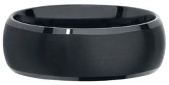 "Black Tungsten" Ring Black By EtNox