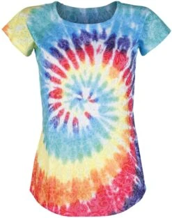 "Burnout Spaced Out Top" T-Shirt Multicolour By Innocent