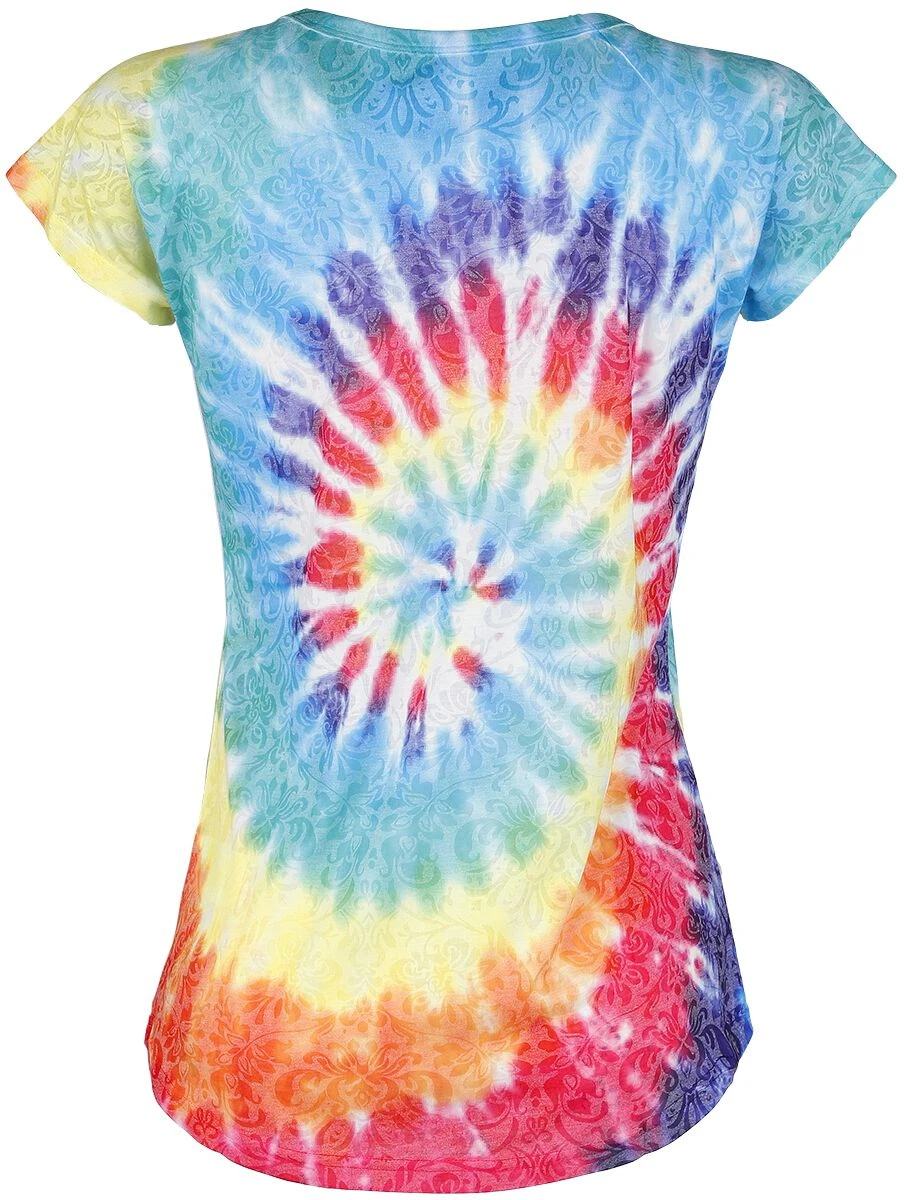 "Burnout Spaced Out Top" T-Shirt Multicolour By Innocent - Image 2