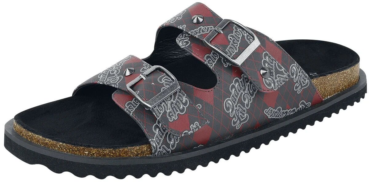 "Daddy's Lil' Monster" Slipper Allover By Suicide Squad