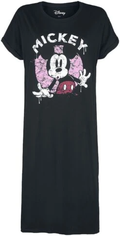 "Minnie Mouse" Long Dress Black By Mickey Mouse
